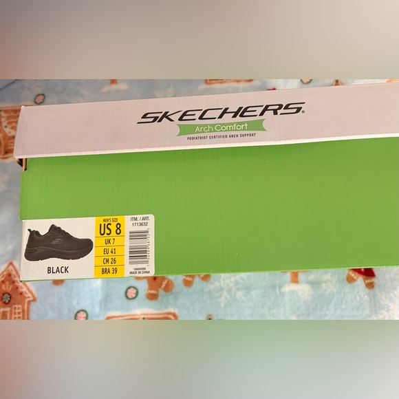 ❤️Skechers Men's Black Athletic Slip-On Lace Trainer NWT
Arch Comfort Size 8 - Picture 3 of 7